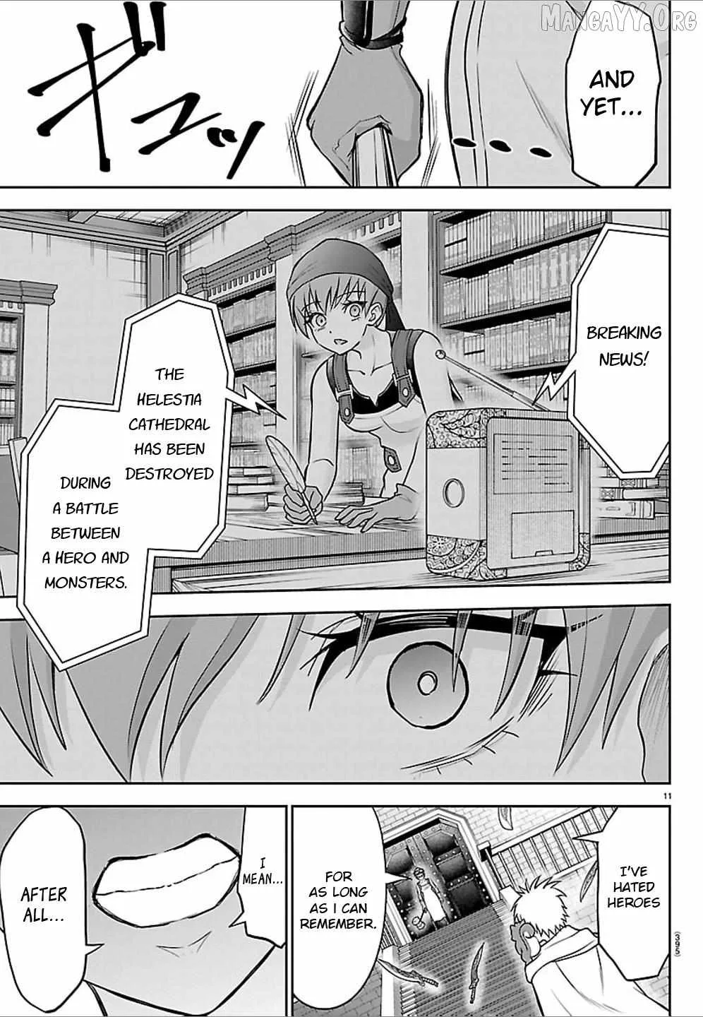 Cherry Hero and the “Holy” Sword Chapter 56 page 11