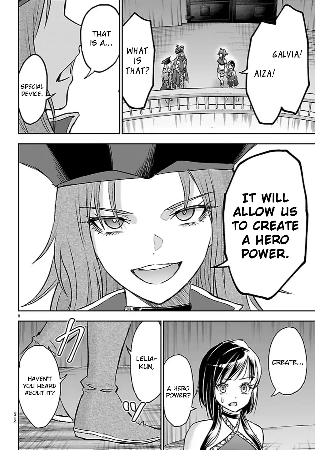 Cherry Hero and the “Holy” Sword Chapter 52 page 8