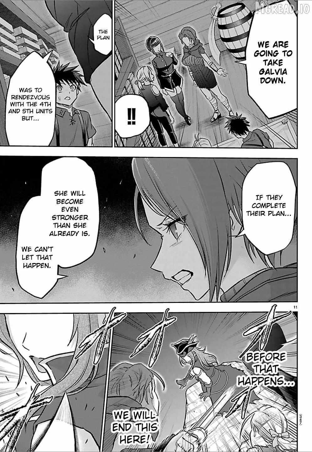 Cherry Hero and the “Holy” Sword Chapter 64 page 11