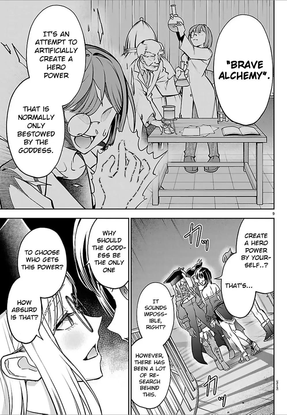 Cherry Hero and the “Holy” Sword Chapter 52 page 9