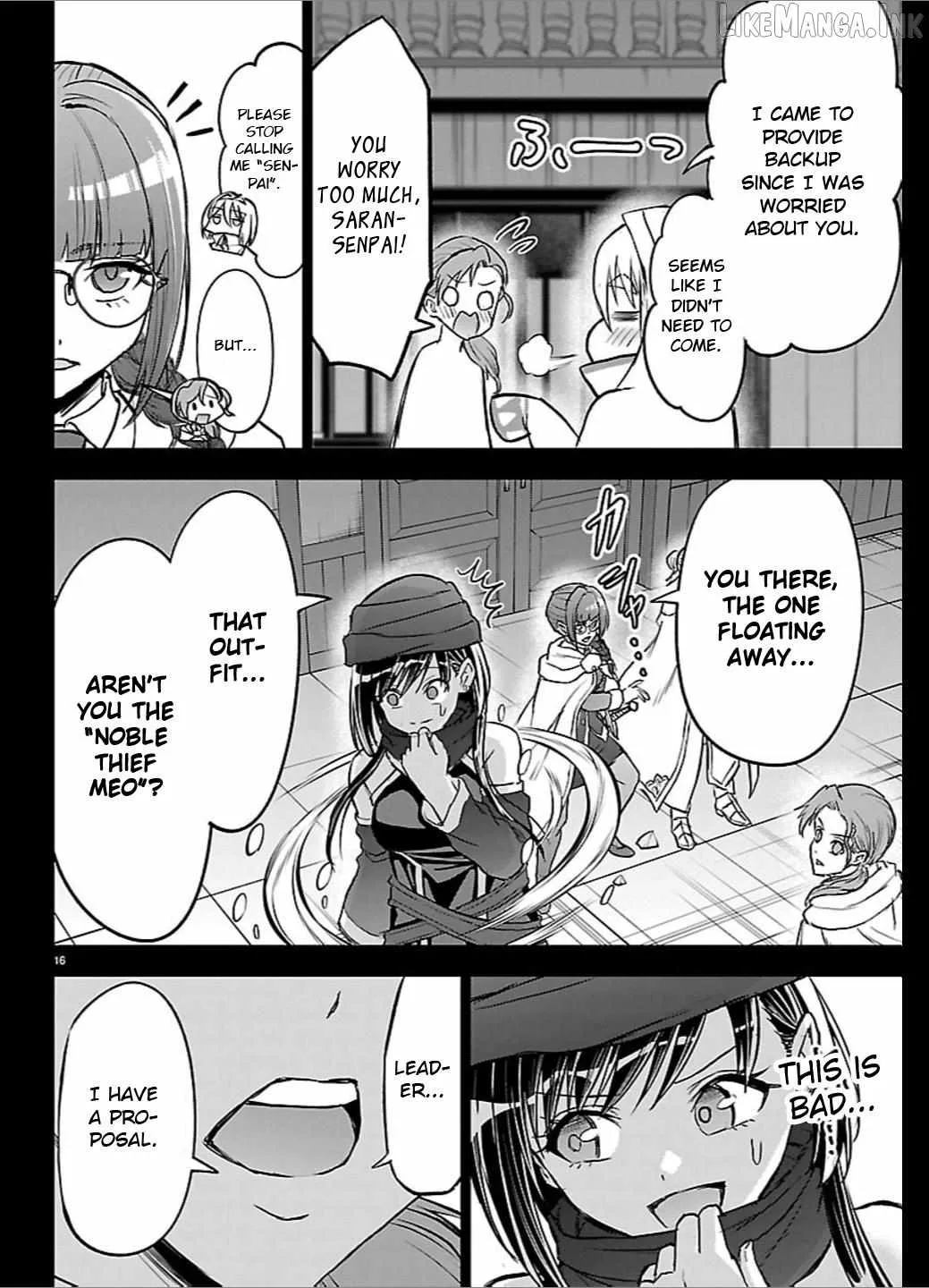 Cherry Hero and the “Holy” Sword Chapter 68 page 16