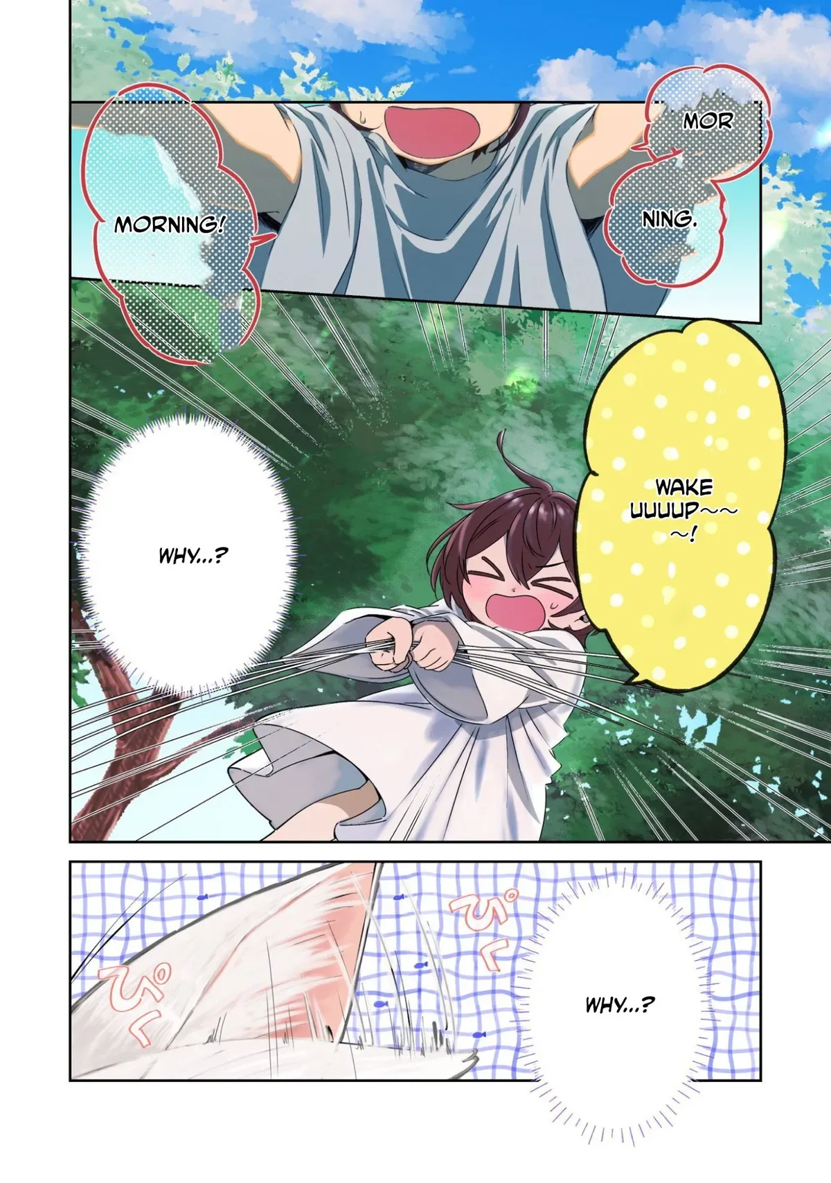 Chibikoro Tenseisha no Mofumofu Morigurashi Chapter 1 page 3