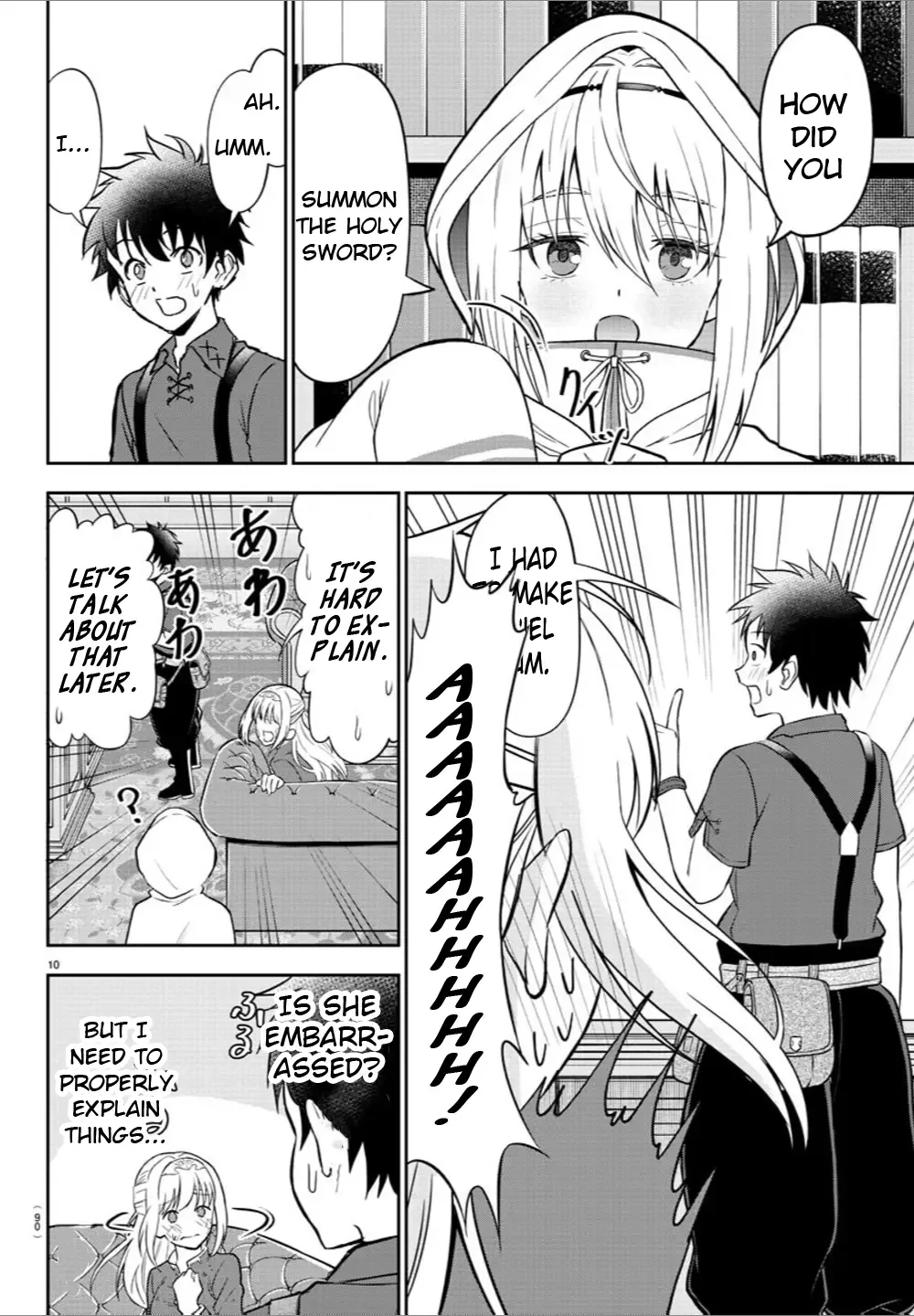 Cherry Hero and the “Holy” Sword Chapter 2 page 12