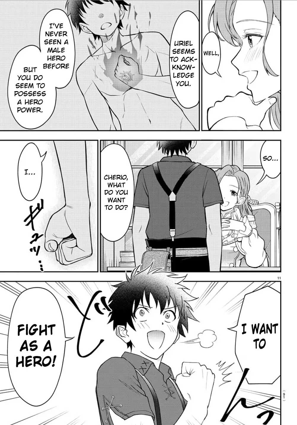 Cherry Hero and the “Holy” Sword Chapter 2 page 13