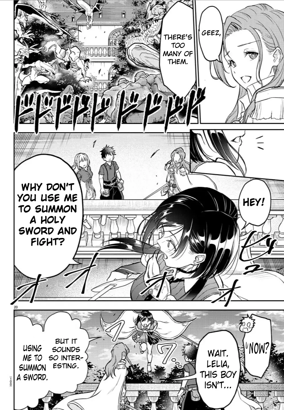 Cherry Hero and the “Holy” Sword Chapter 2 page 22