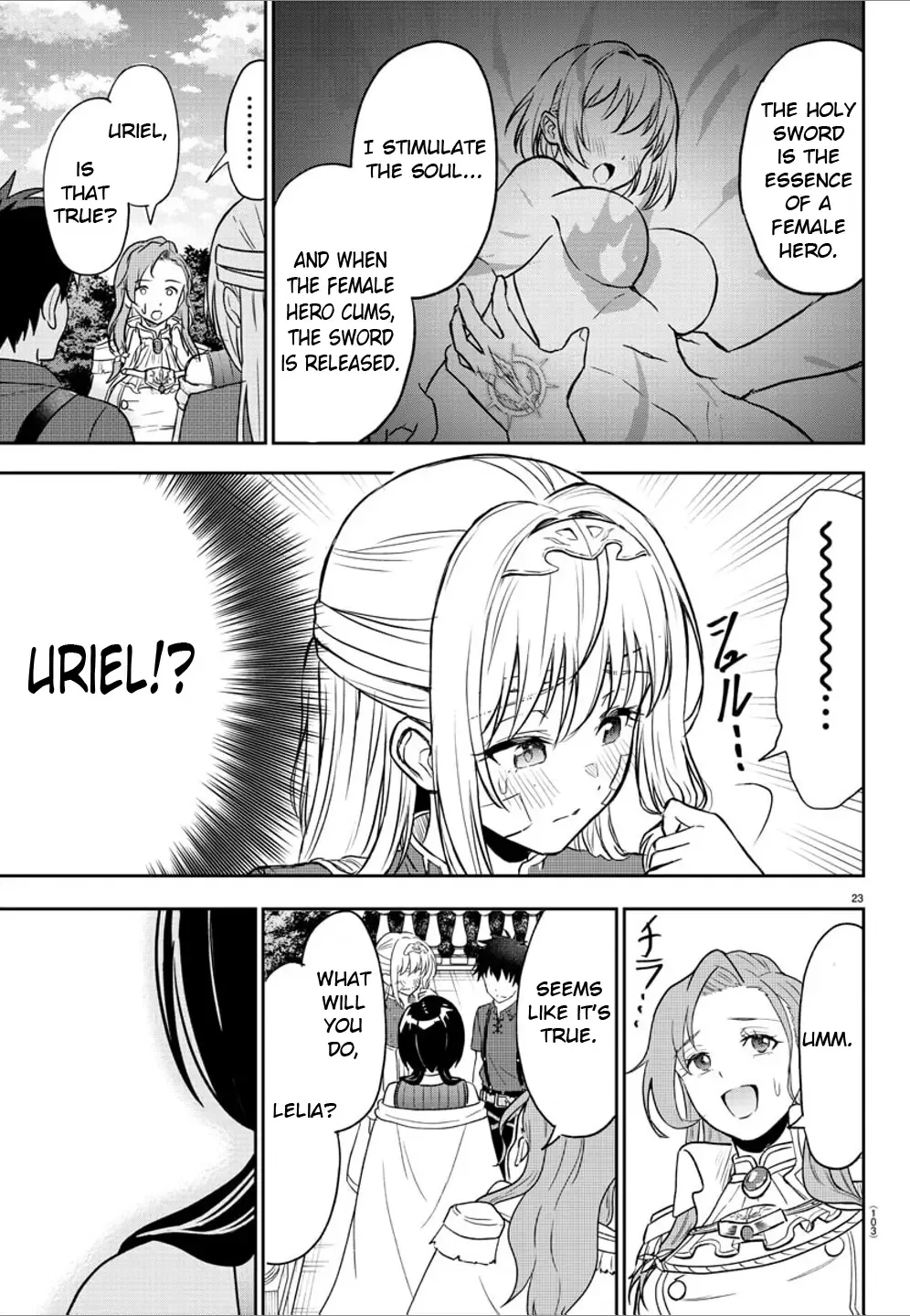 Cherry Hero and the “Holy” Sword Chapter 2 page 25