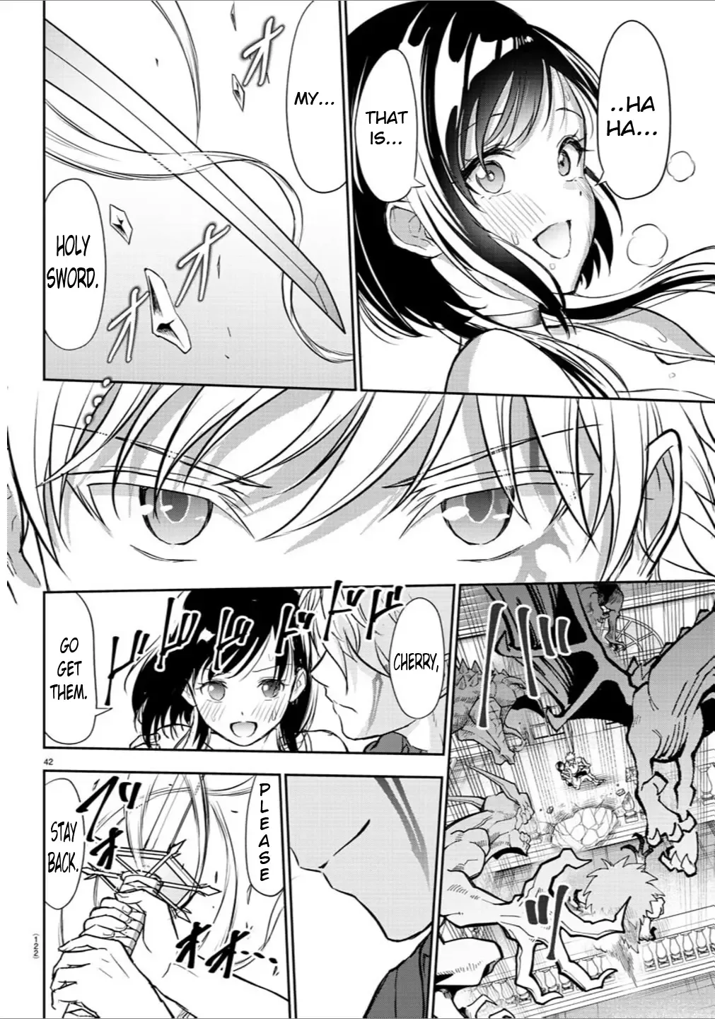 Cherry Hero and the “Holy” Sword Chapter 2 page 43