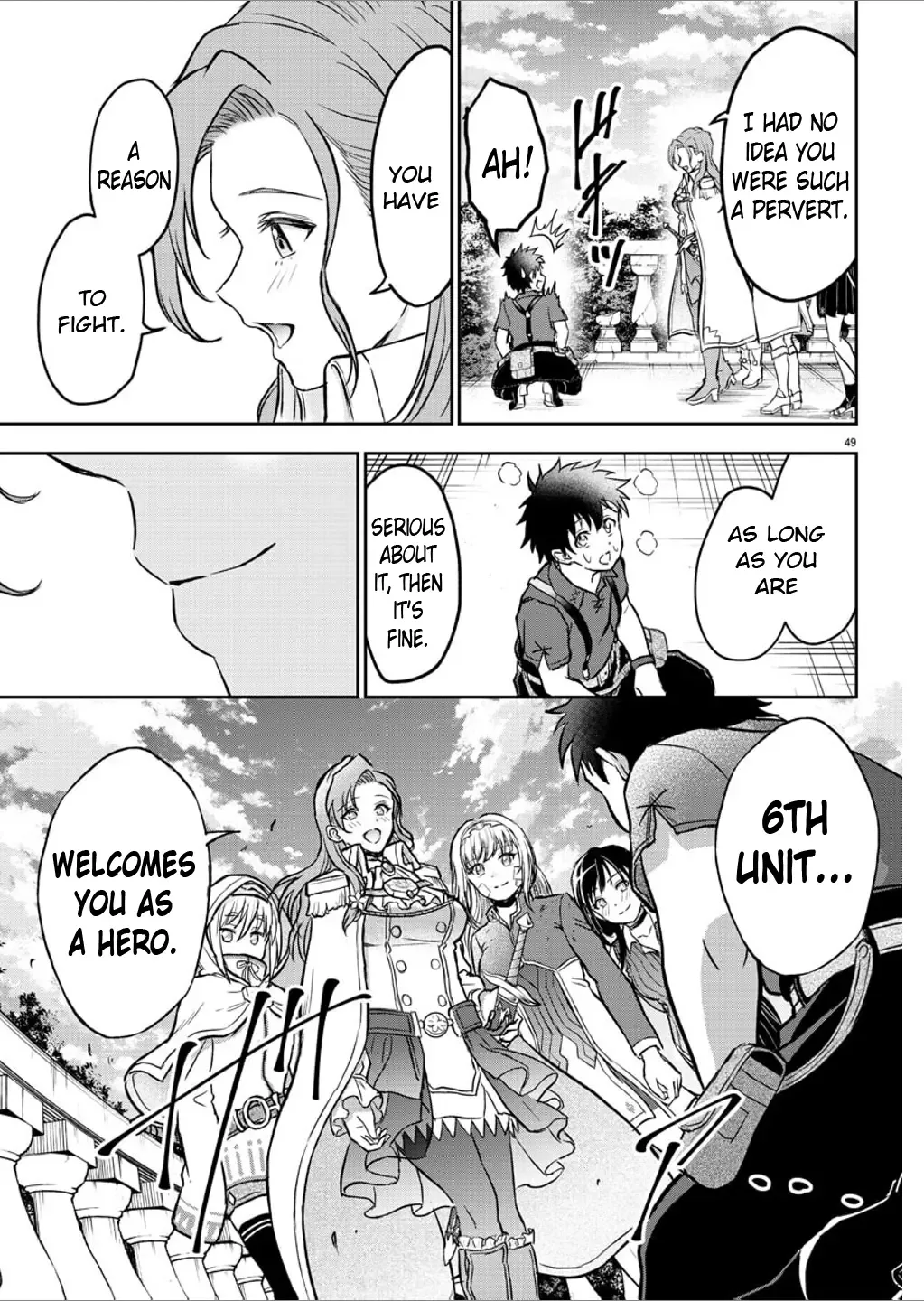 Cherry Hero and the “Holy” Sword Chapter 2 page 49