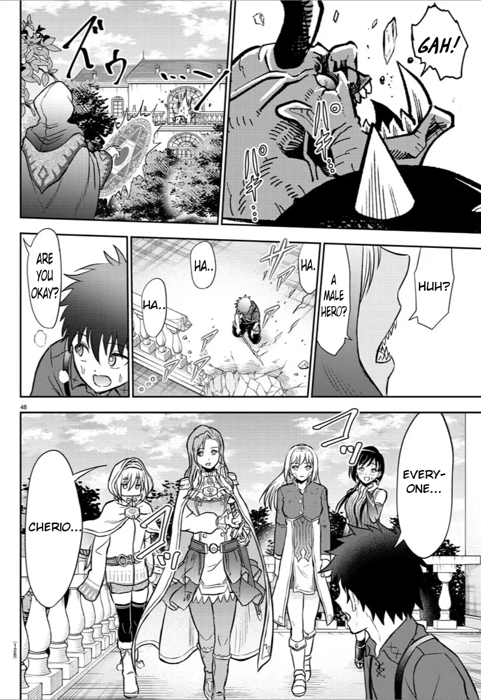 Cherry Hero and the “Holy” Sword Chapter 2 page 48