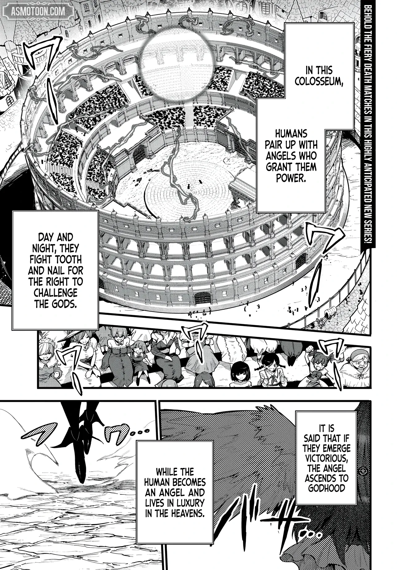 The Gladiator Known As the Weakest Is Unrivaled With His Game Knowledge: Rising Up in the Colosseum of a Female-Dominated World Chapter 1 page 2