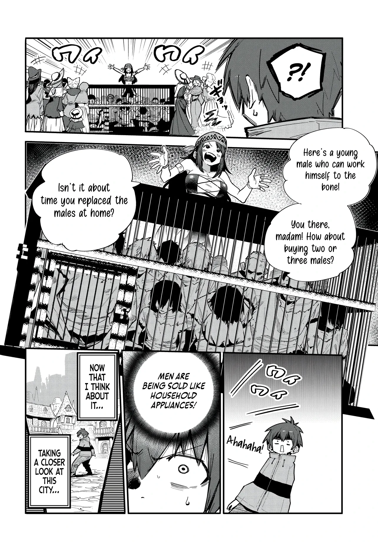 The Gladiator Known As the Weakest Is Unrivaled With His Game Knowledge: Rising Up in the Colosseum of a Female-Dominated World Chapter 1 page 16
