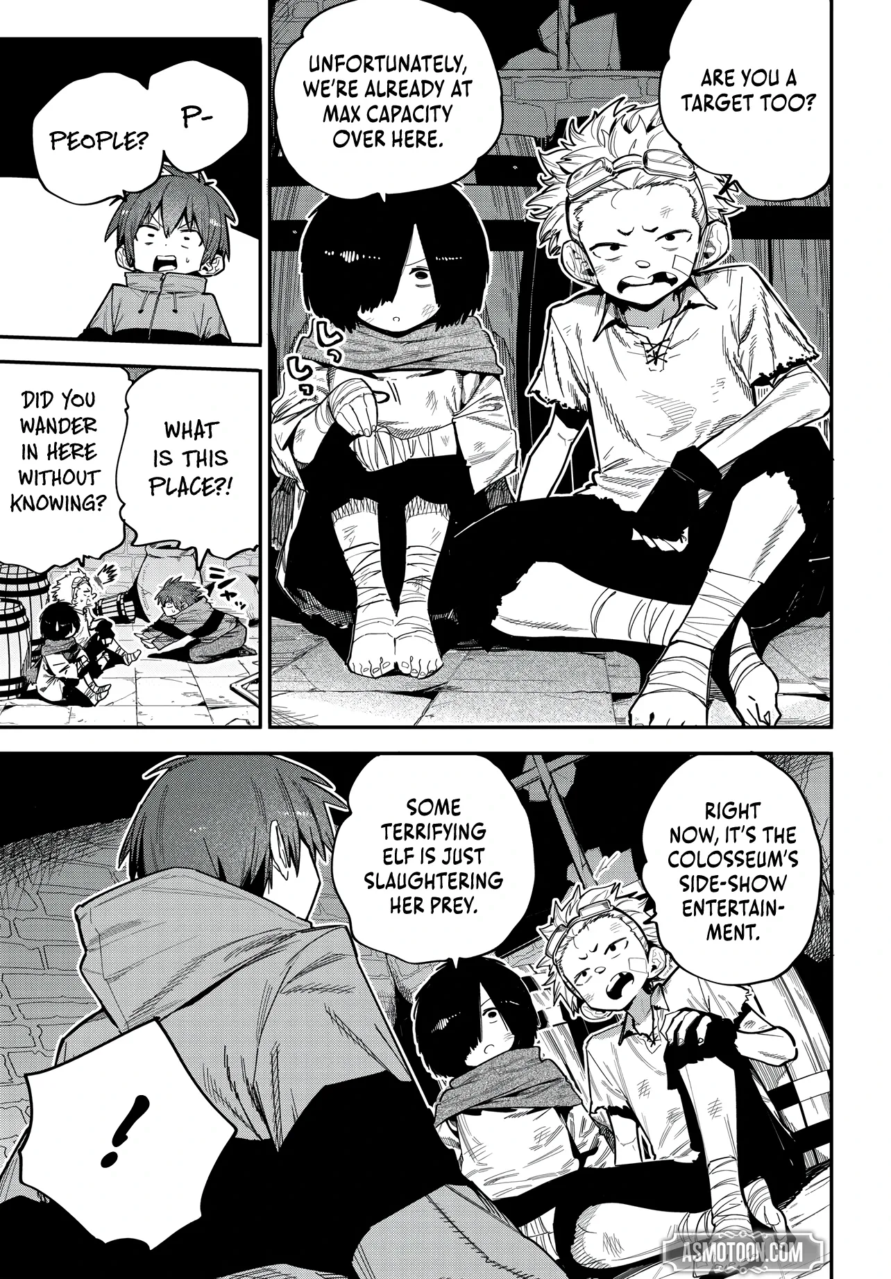 The Gladiator Known As the Weakest Is Unrivaled With His Game Knowledge: Rising Up in the Colosseum of a Female-Dominated World Chapter 1 page 37