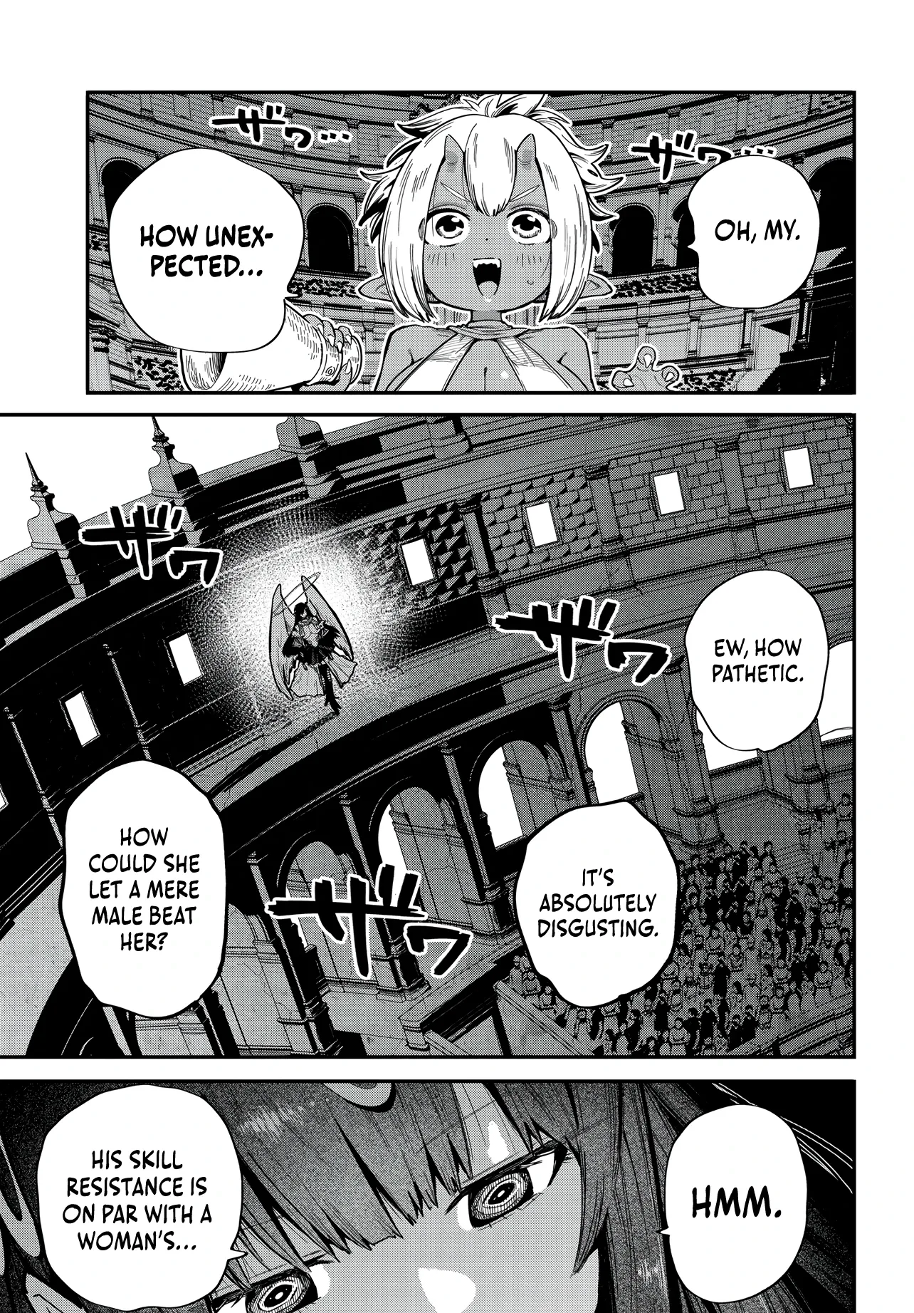 The Gladiator Known As the Weakest Is Unrivaled With His Game Knowledge: Rising Up in the Colosseum of a Female-Dominated World Chapter 1 page 58