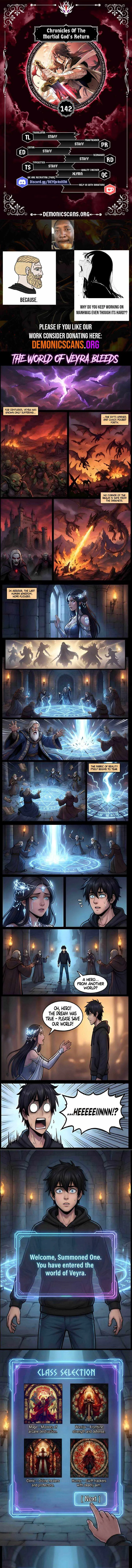 Chronicles Of The Martial God’s Return Chapter 142 page 2