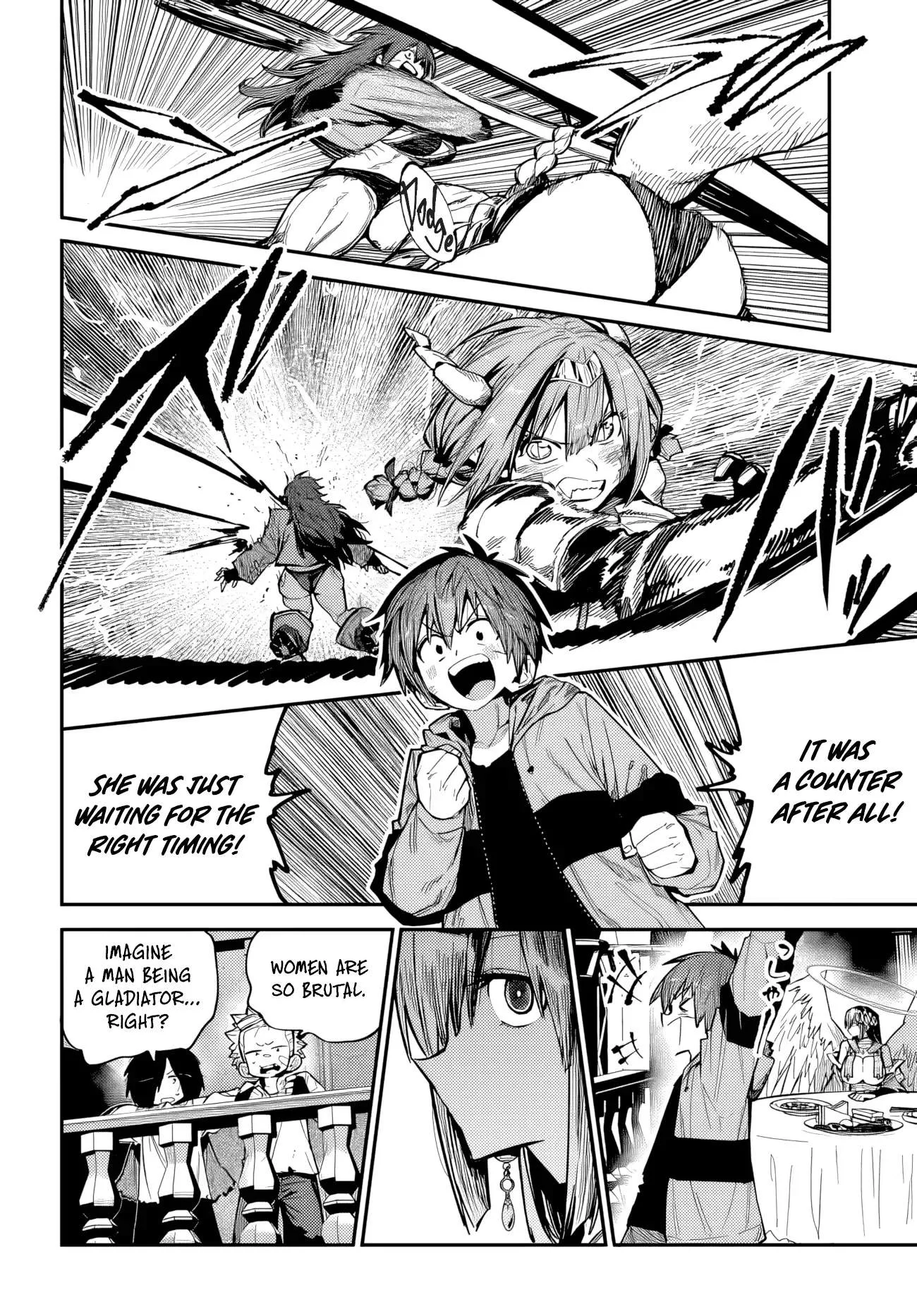 The Gladiator Known As the Weakest Is Unrivaled With His Game Knowledge: Rising Up in the Colosseum of a Female-Dominated World Chapter 2 page 13