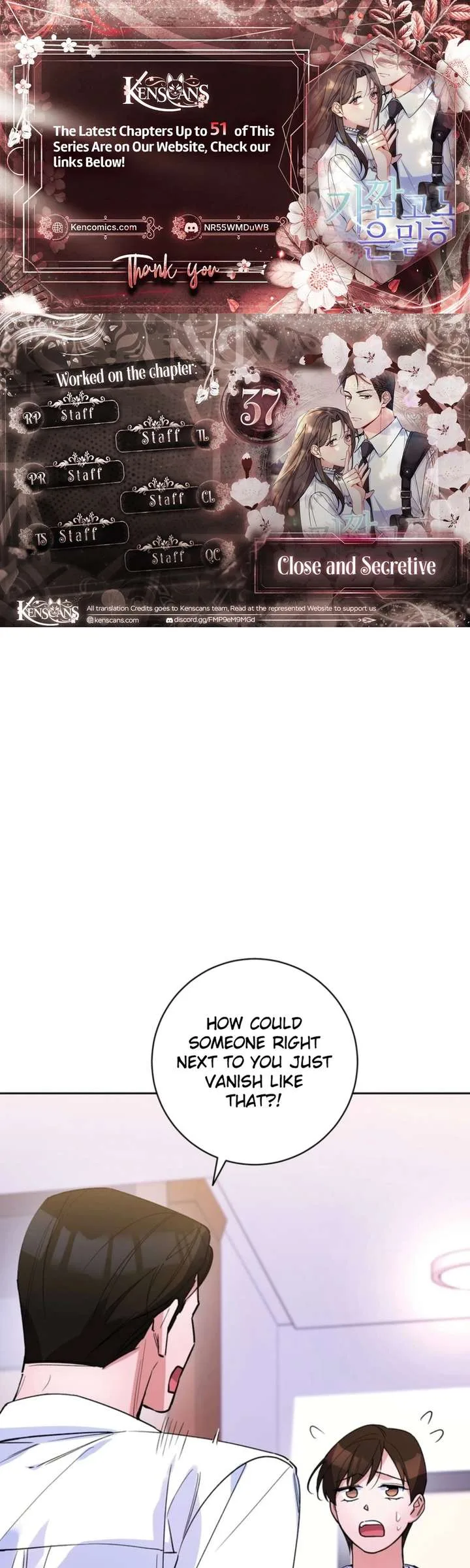 Close and Secretive Chapter 37 page 1