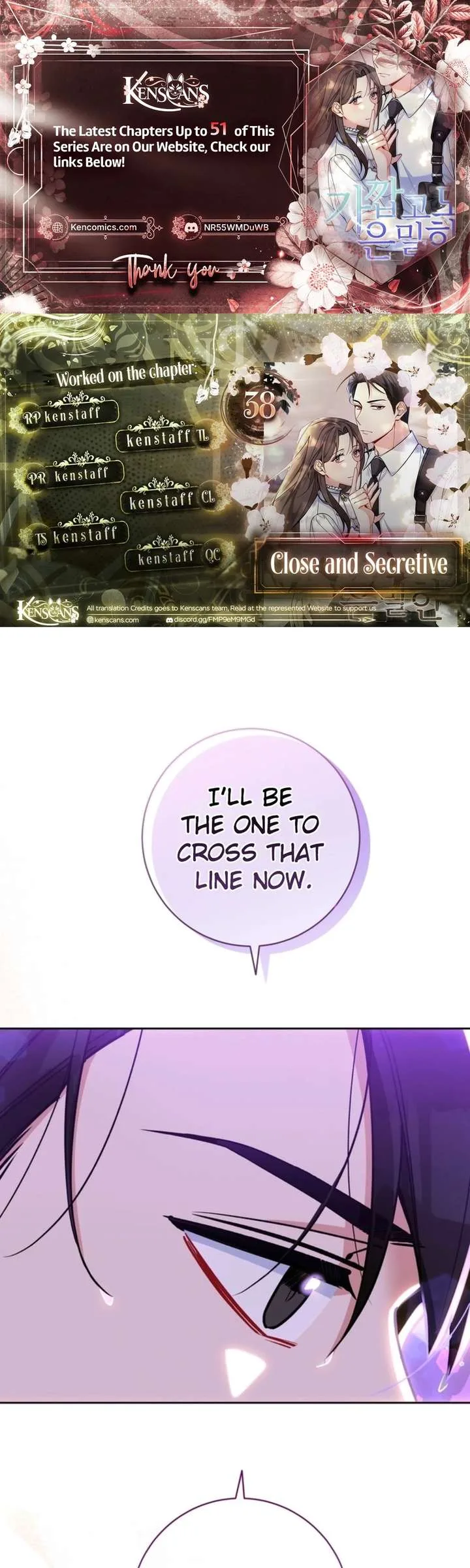 Close and Secretive Chapter 38 page 1