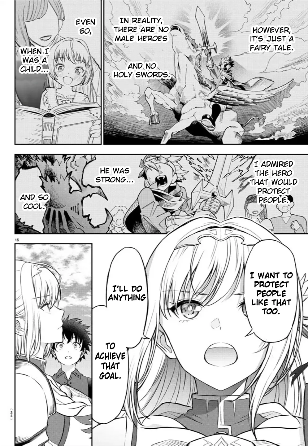 Cherry Hero and the “Holy” Sword Chapter 1 page 19