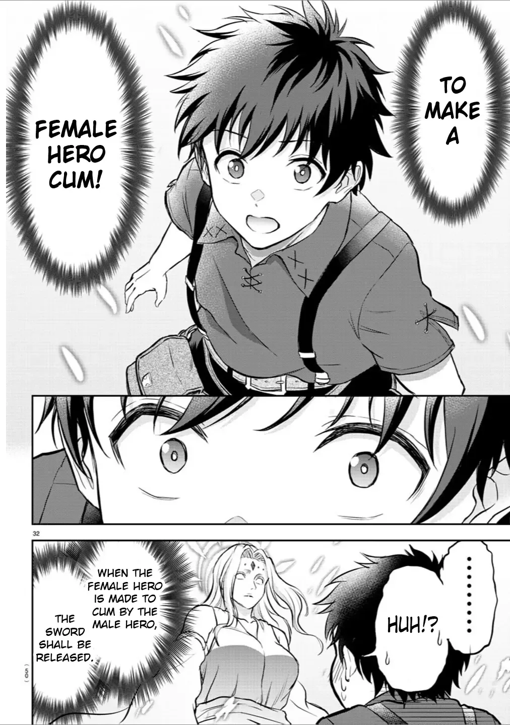 Cherry Hero and the “Holy” Sword Chapter 1 page 35