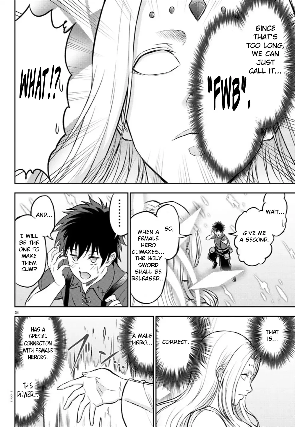 Cherry Hero and the “Holy” Sword Chapter 1 page 37