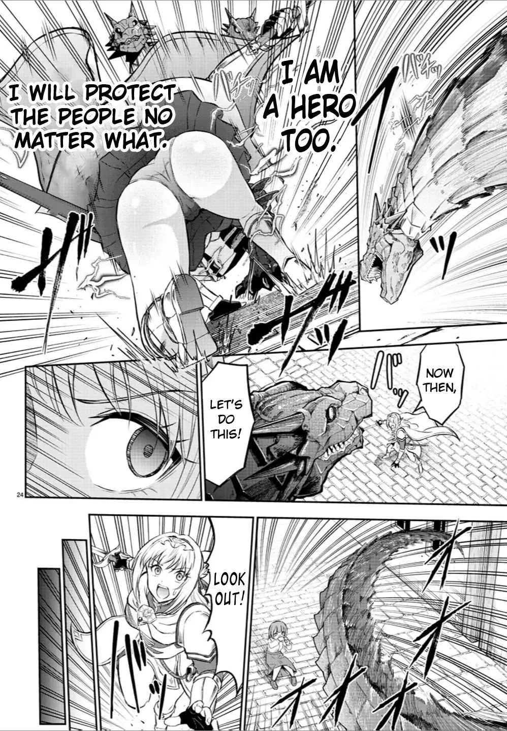Cherry Hero and the “Holy” Sword Chapter 1 page 27