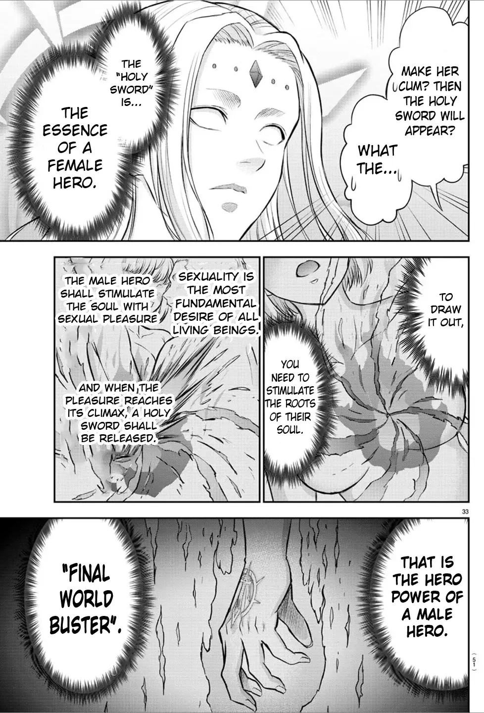 Cherry Hero and the “Holy” Sword Chapter 1 page 36
