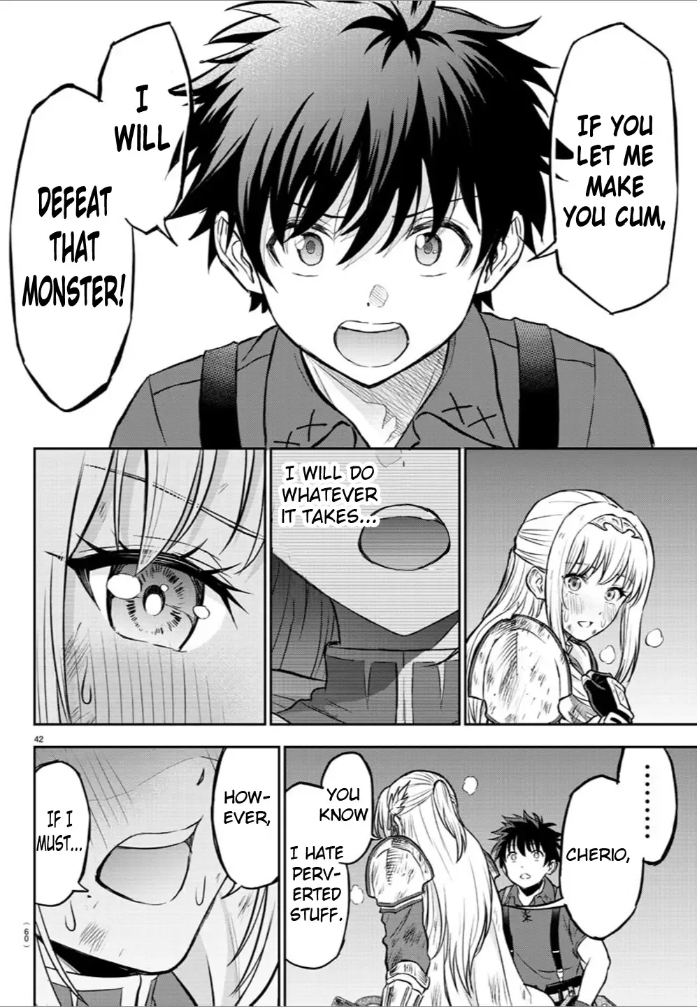 Cherry Hero and the “Holy” Sword Chapter 1 page 45