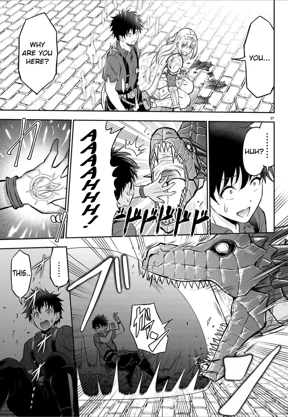 Cherry Hero and the “Holy” Sword Chapter 1 page 40