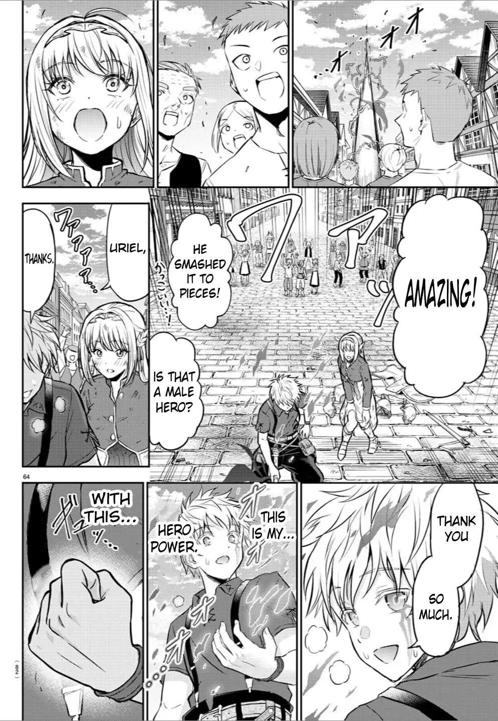 Cherry Hero and the “Holy” Sword Chapter 1 page 64
