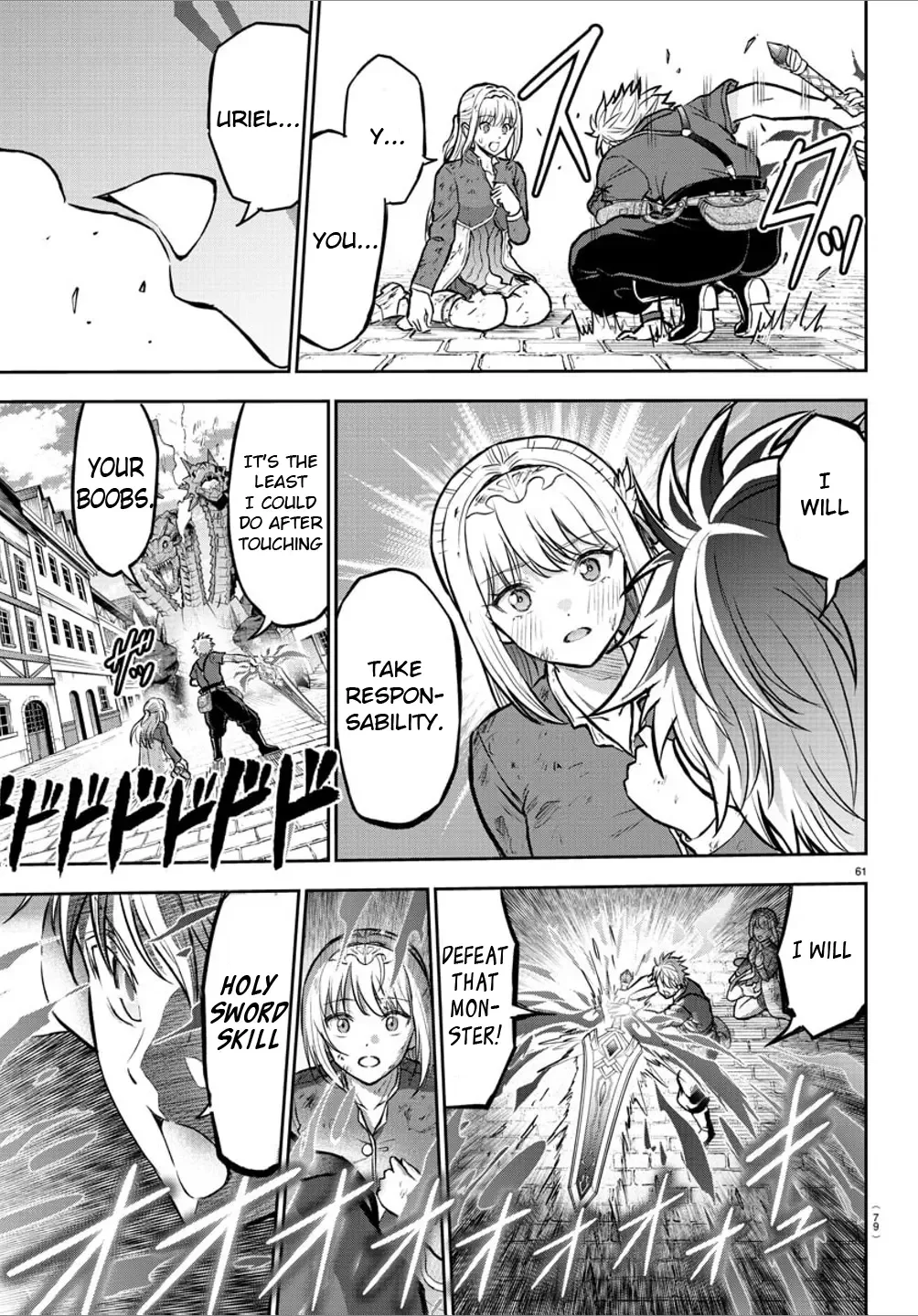 Cherry Hero and the “Holy” Sword Chapter 1 page 62