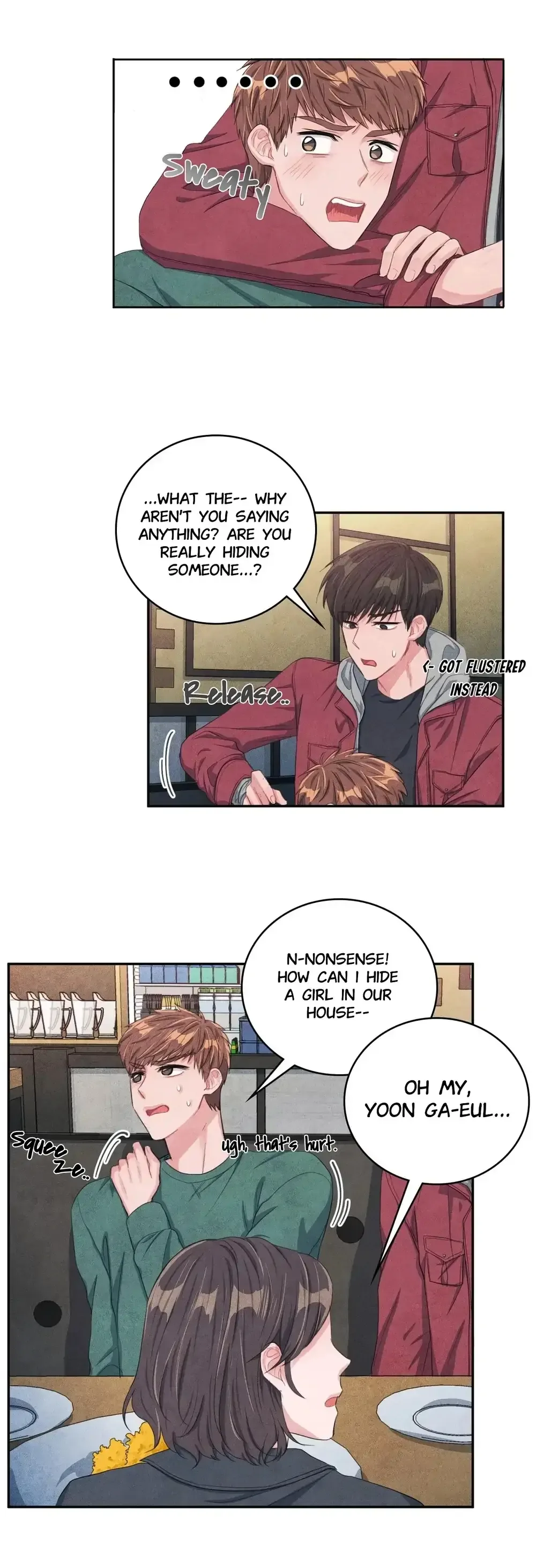 Backstage Kiss Scene Chapter 10 page 8