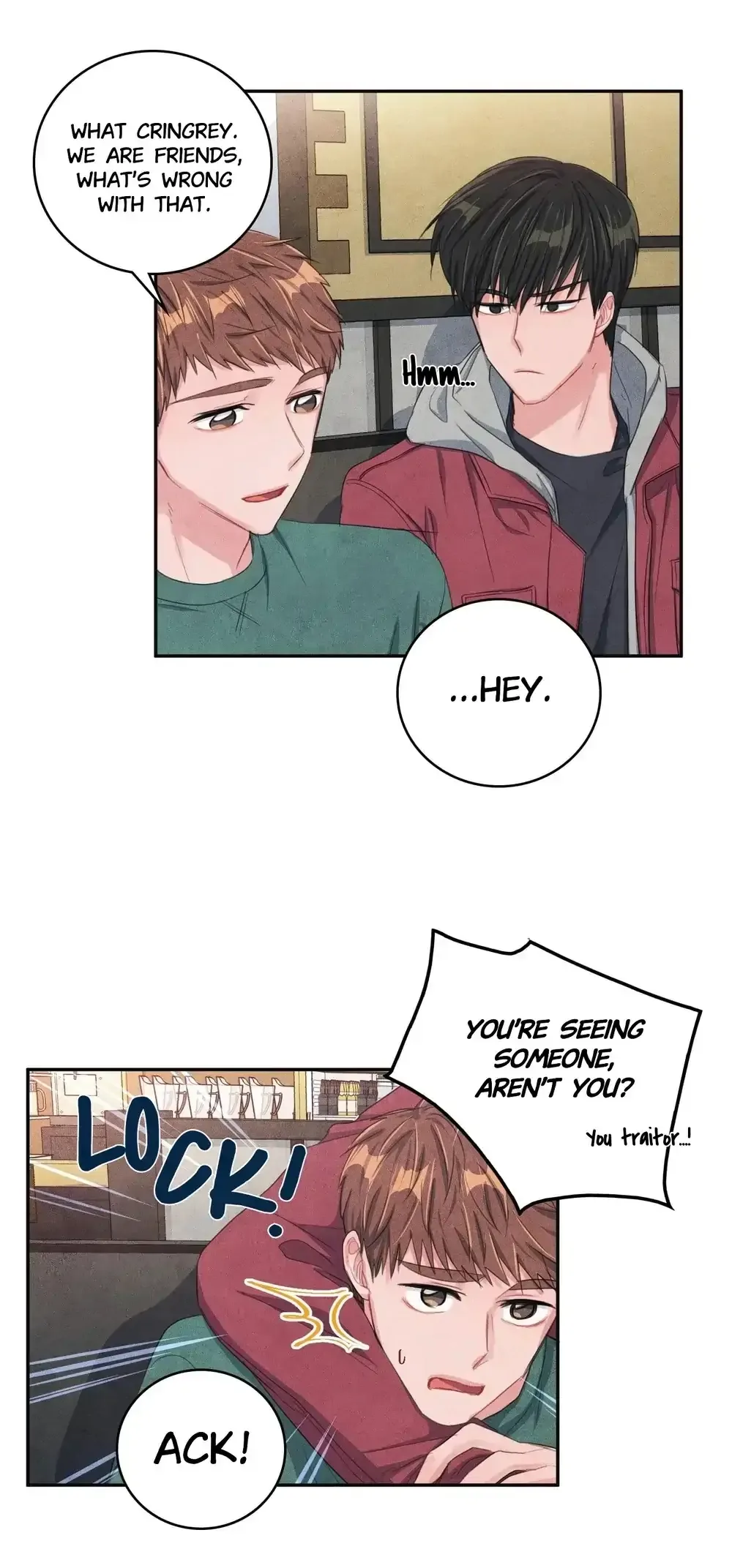 Backstage Kiss Scene Chapter 10 page 6