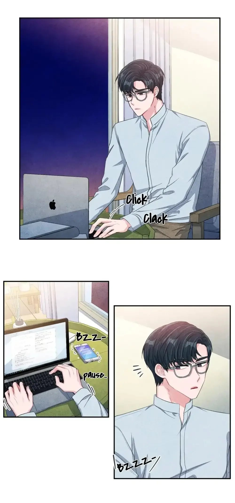 Backstage Kiss Scene Chapter 10 page 11