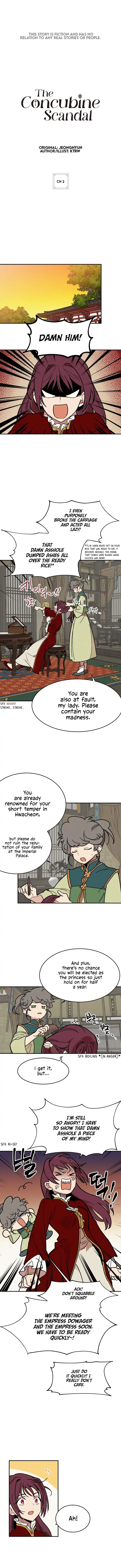 Concubine Scandal Chapter 2 page 2