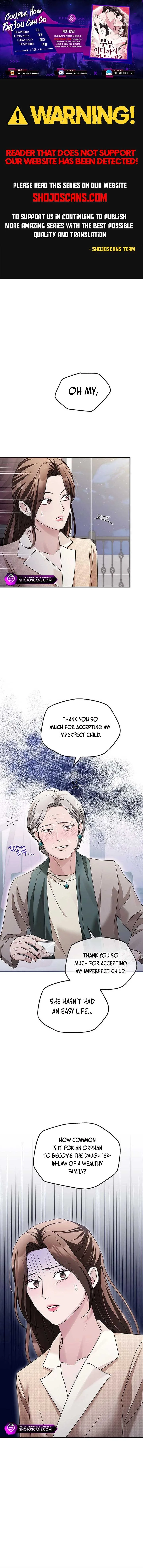 Couple, How Far You Can Go? Chapter 13 page 2