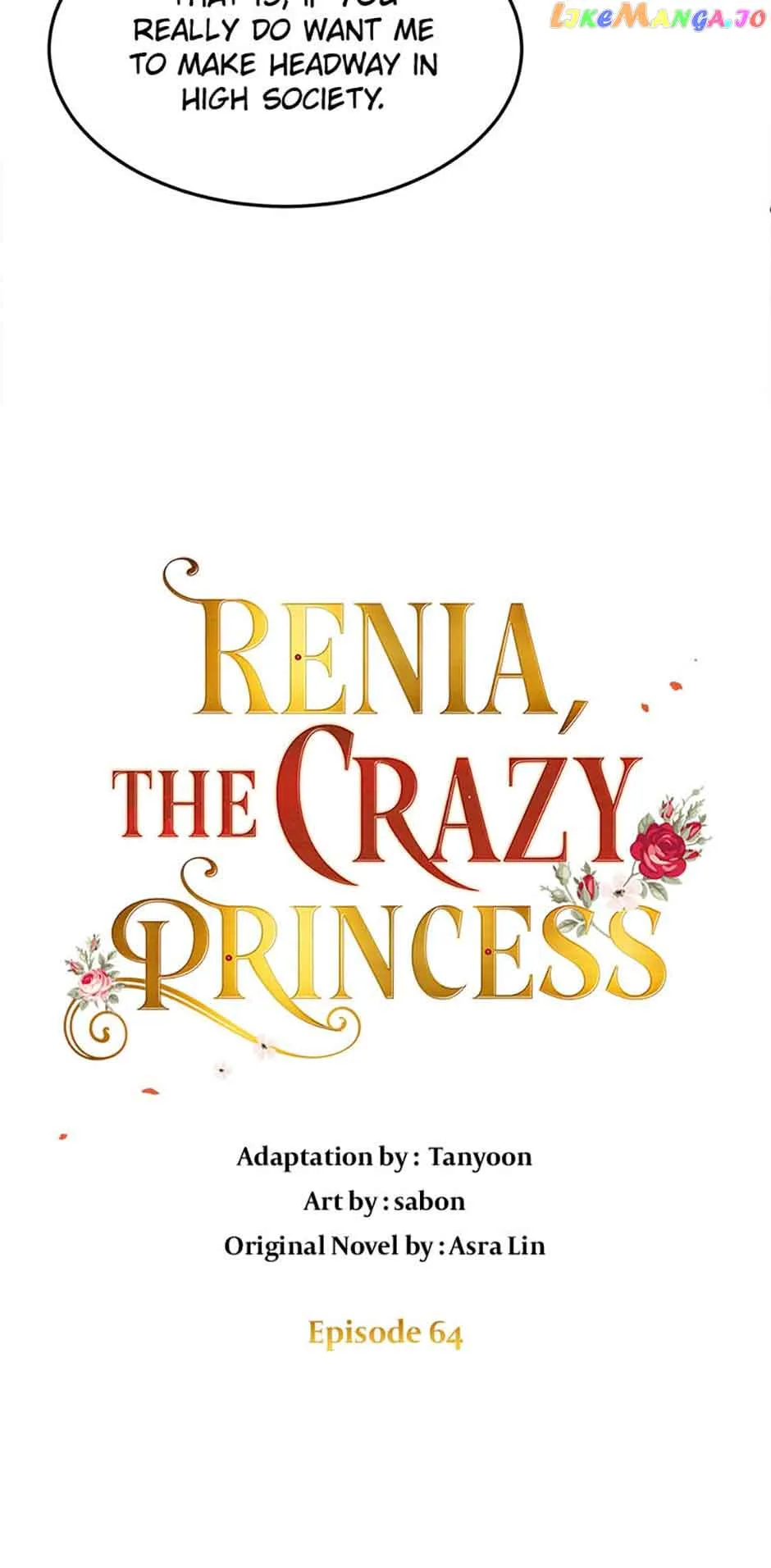 Crazy Princess Renia Chapter 64 page 38