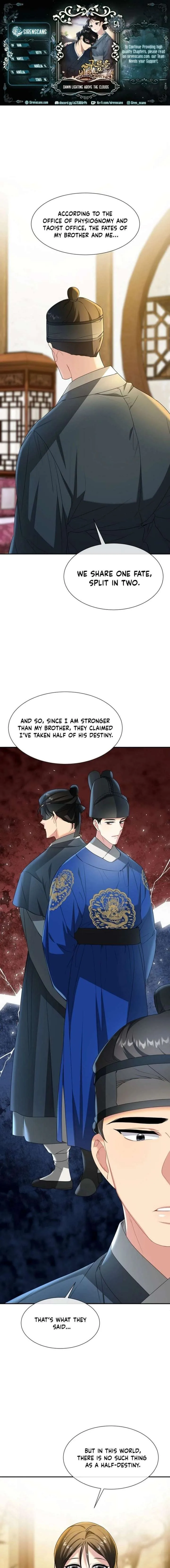 Dawn Lighting Above The Clouds Chapter 54 page 1
