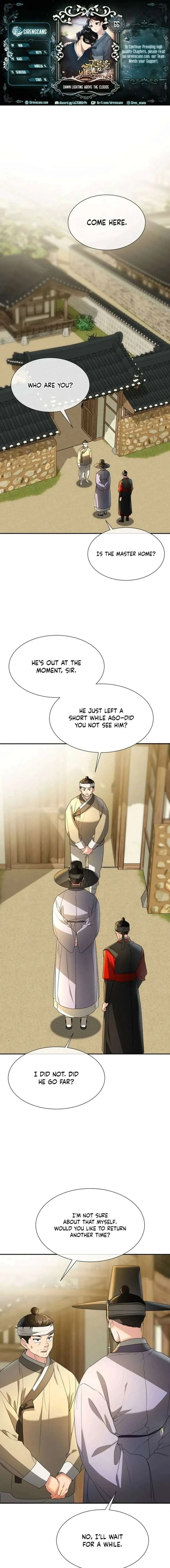 Dawn Lighting Above The Clouds Chapter 66 page 1
