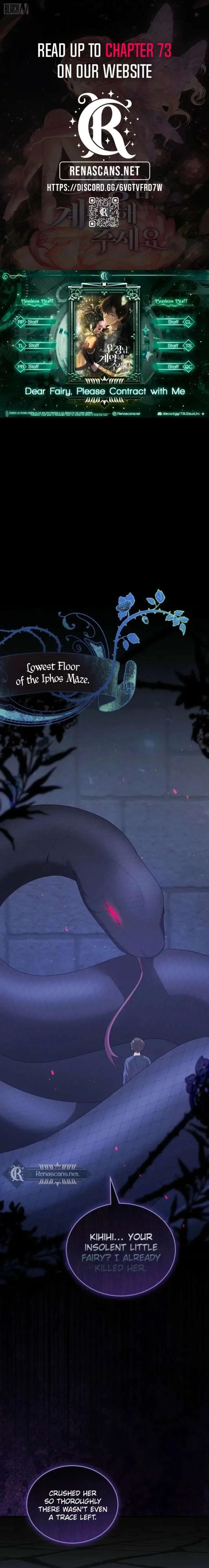 Dear Fairy, Please Contract With Me Chapter 66 page 1