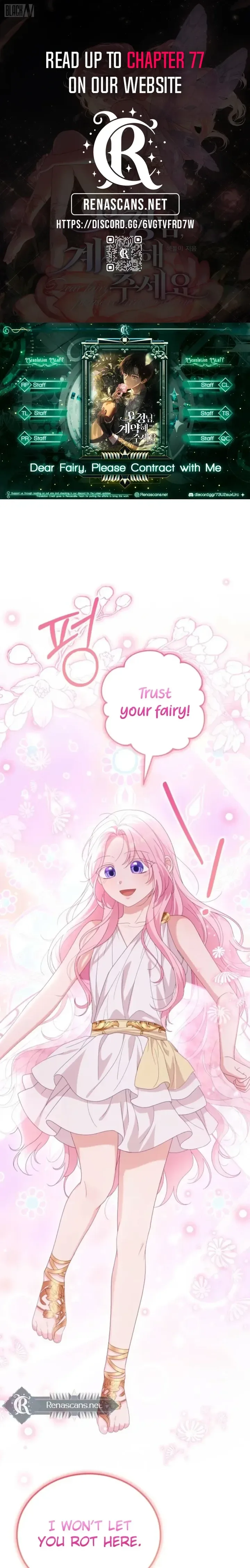 Dear Fairy, Please Contract With Me Chapter 70 page 1