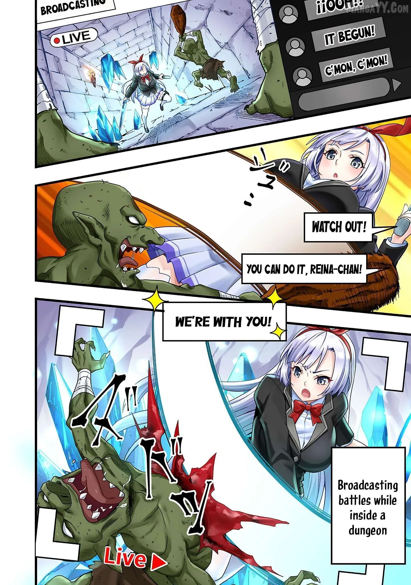Netto Aidoru No Haishin Wo Tetsudatte Ita Maneejaa No Ore, Nazeka Buzzutte Shimau Chapter 1 page 3