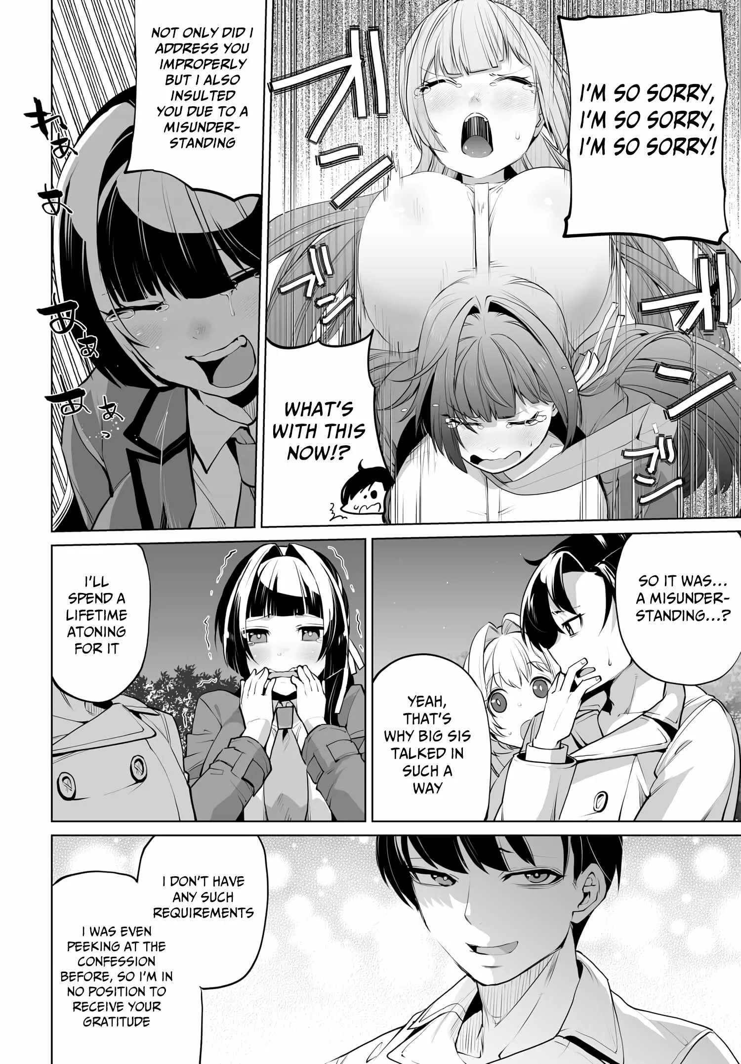 The case about two sisters becoming extremely obsessed with me after i saved them Chapter 7 page 6