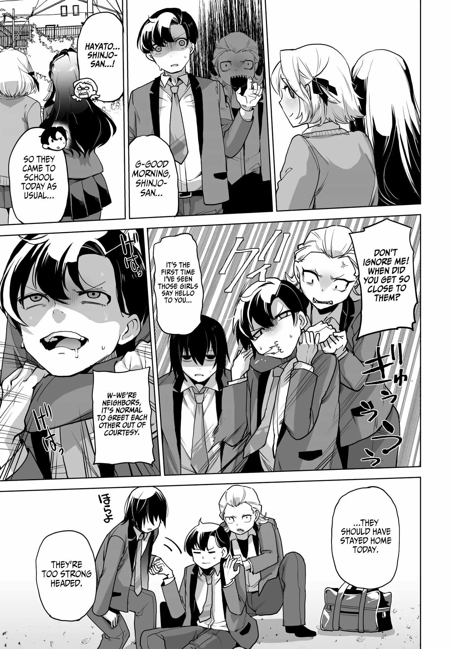 The case about two sisters becoming extremely obsessed with me after i saved them Chapter 3 page 5
