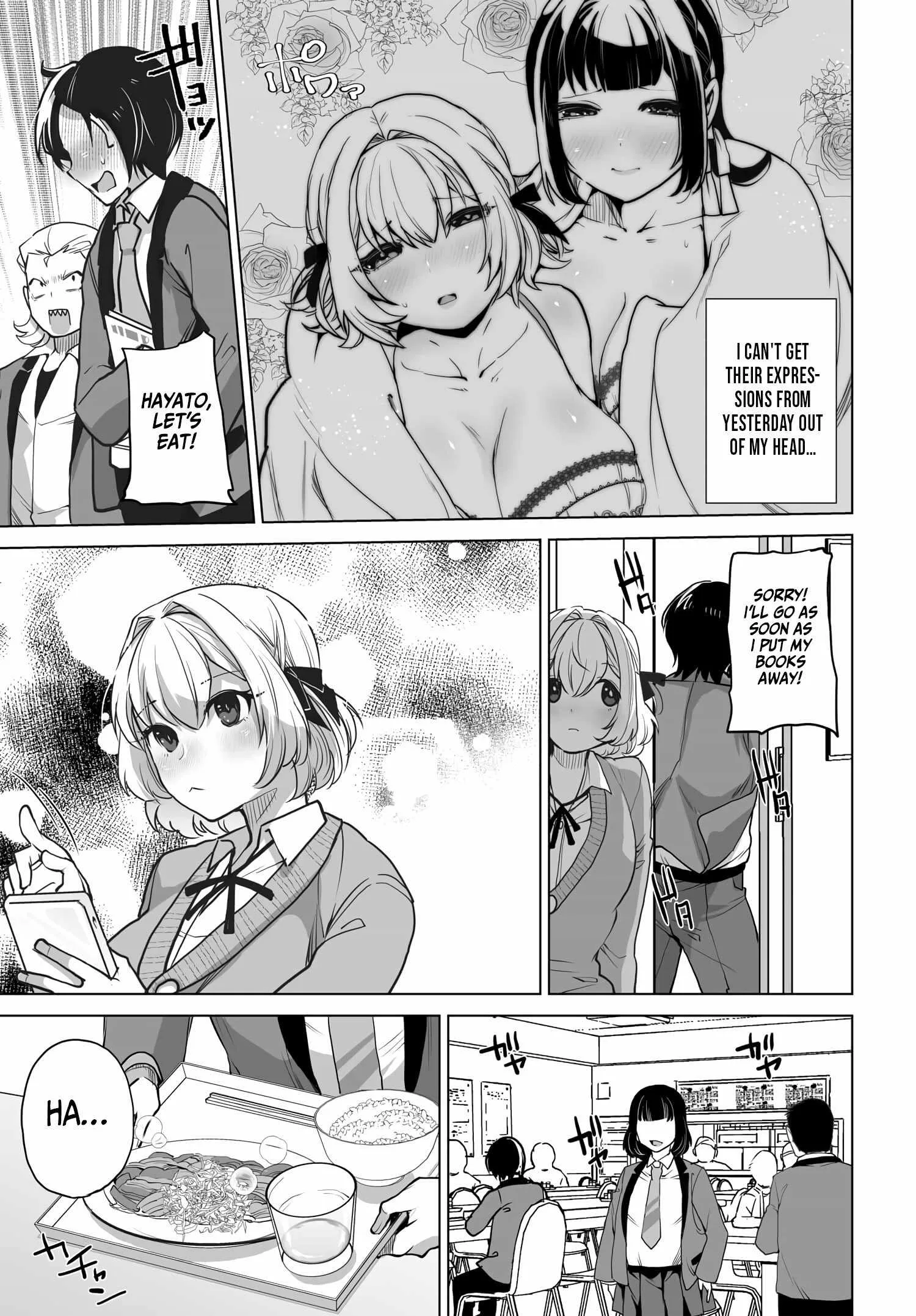 The case about two sisters becoming extremely obsessed with me after i saved them Chapter 3 page 9