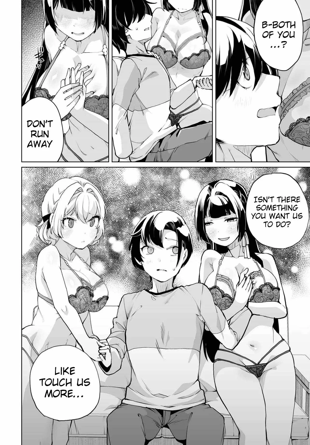 The case about two sisters becoming extremely obsessed with me after i saved them Chapter 24 page 14