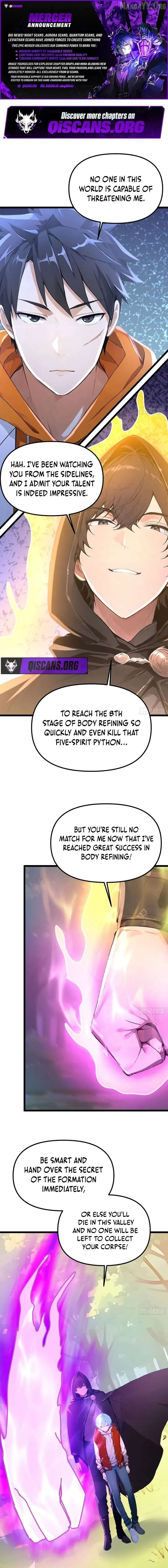 Declining Elite School Recruitment: Showdown-I’m Actually an Immortal Venerable Chapter 8 page 1
