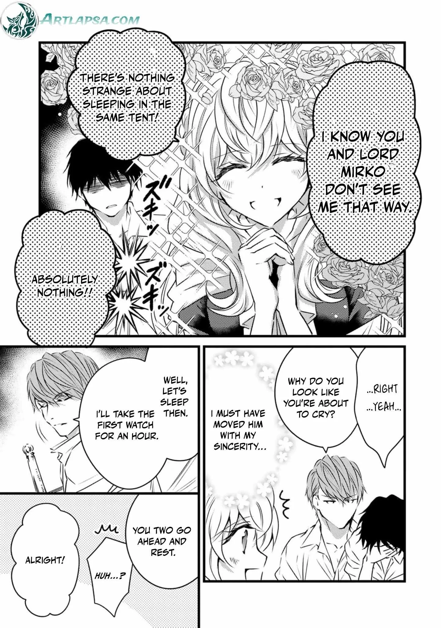 the saint happy in her exile Chapter 14 page 17