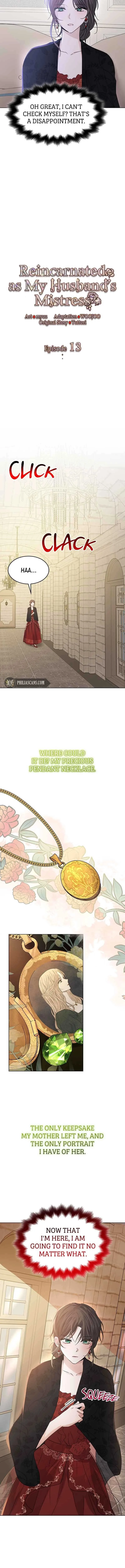 Describe Your Feeling When Being Reincarnated as Your Husband’s Mistress Chapter 13 page 5