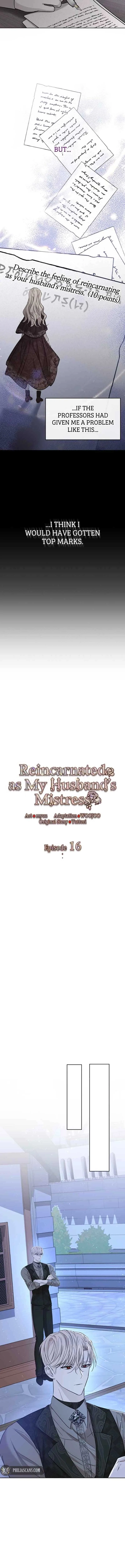 Describe Your Feeling When Being Reincarnated as Your Husband’s Mistress Chapter 16 page 9