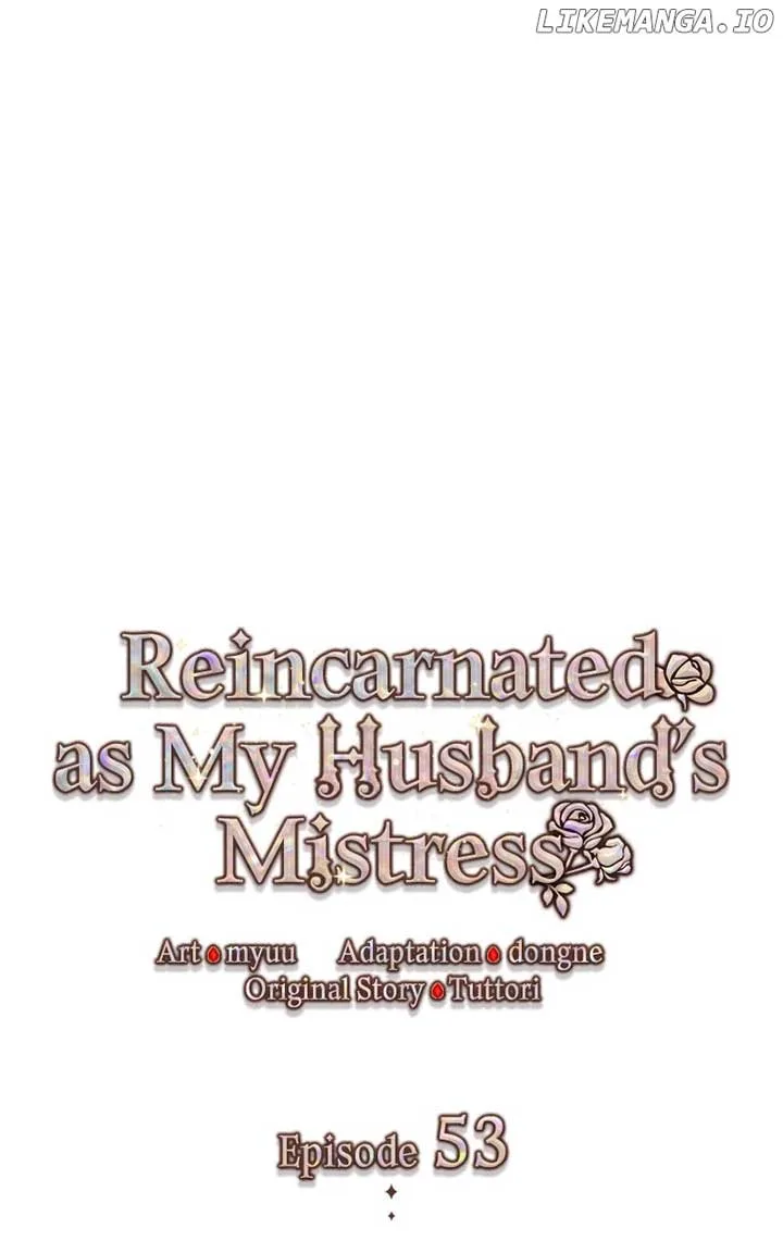 Describe Your Feeling When Being Reincarnated as Your Husband’s Mistress Chapter 53 page 28